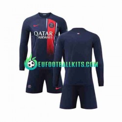 Paris Saint Germain Home Football Shirts 2023-2024 Kids SS