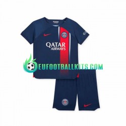 Paris Saint Germain Home Football Shirts 2023-2024 Kids LS
