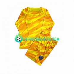 Paris Saint Germain Goalkeeper Away Football Shirts 2023-2024 Kids SS