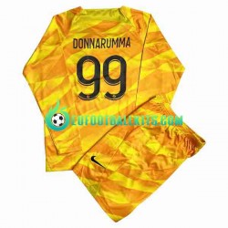 Paris Saint Germain Goalkeeper DONNARUMMA 99 Away Football Shirts 2023-2024 Kids SS