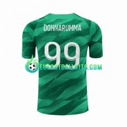Paris Saint Germain Goalkeeper Donnarumma 99 Home Football Shirts 2023-2024 Men LS