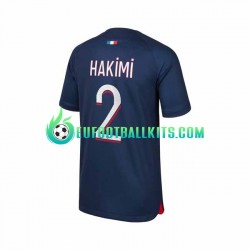 Paris Saint Germain Hakimi 2 Home Football Shirts 2023-2024 Men LS