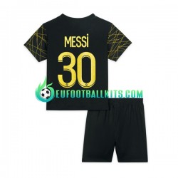 Paris Saint Germain Lionel Messi 30 Fourth Football Shirts 2022-2023 Kids LS