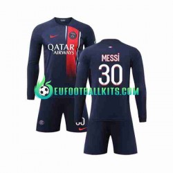 Paris Saint Germain Lionel Messi 30 Home Football Shirts 2023-2024 Kids SS