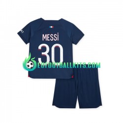 Paris Saint Germain Lionel Messi 30 Home Football Shirts 2023-2024 Kids LS