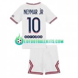 Paris Saint Germain Neymar Jr 10 Fourth Football Shirts 2021-2022 Kids LS