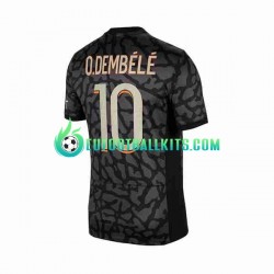 Paris Saint Germain O.Dembele 10 Third Football Shirts 2023-2024 Men LS