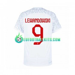 Poland Lewandowski 9 Home Football Shirts World Cup 2022 Men LS