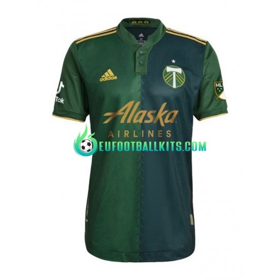 Portland Timbers Home Football Shirts 2022 Men LS