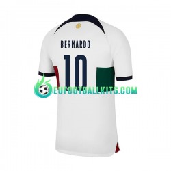 Portugal Bernardo 10 Away Football Shirts World Cup 2022 Men LS