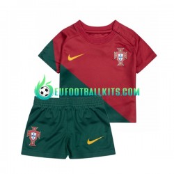 Portugal Home Football Shirts World Cup 2022 Kids LS