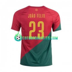 Portugal Joao Felix 23 Home Football Shirts World Cup 2022 Men LS