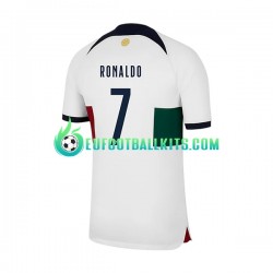 Portugal Ronaldo 7 Away Football Shirts World Cup 2022 Men LS
