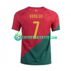 Portugal Ronaldo 7 Home Football Shirts World Cup 2022 Men LS