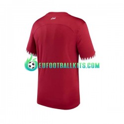 Qatar Home Football Shirts World Cup 2022 Men LS