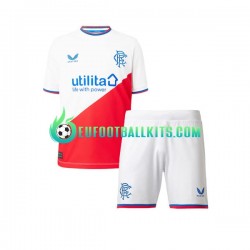 Rangers Away Football Shirts 2022-2023 Kids LS