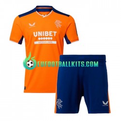 Rangers Third Football Shirts 2022-2023 Kids LS