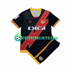 Rayo Vallecano Away Football Shirts 2023-2024 Kids LS