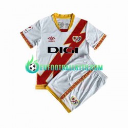 Rayo Vallecano Home Football Shirts 2023-2024 Kids LS