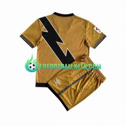 Rayo Vallecano Third Football Shirts 2023-2024 Kids LS