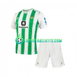 Real Betis Home Football Shirts 2023-2024 Kids LS