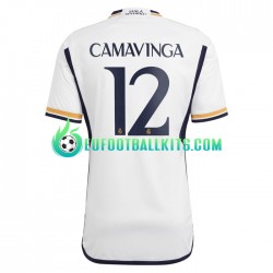 Real Madrid Camavinga 12 Home Football Shirts 2023-2024 Men LS