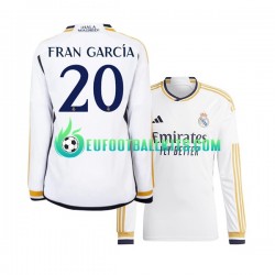 Real Madrid Fran Garcia 20 Home Football Shirts 2023-2024 Men SS