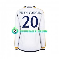 Real Madrid Fran Garcia 20 Home Football Shirts 2023-2024 Men SS