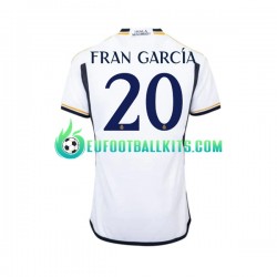 Real Madrid Fran Garcia 20 Home Football Shirts 2023-2024 Men LS