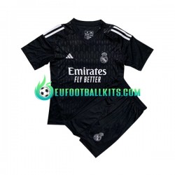 Real Madrid Goalkeeper Away Football Shirts 2023-2024 Kids LS
