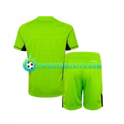 Real Madrid Goalkeeper Home Football Shirts 2023-2024 Kids LS