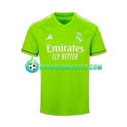 Real Madrid Goalkeeper Home Football Shirts 2023-2024 Men LS