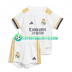 Real Madrid Home Football Shirts 2023-2024 Kids LS