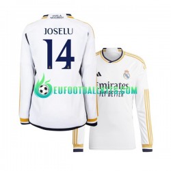 Real Madrid JOSELU 14 Home Football Shirts 2023-2024 Men SS