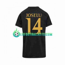 Real Madrid Joselu 14 Third Football Shirts 2023-2024 Men LS