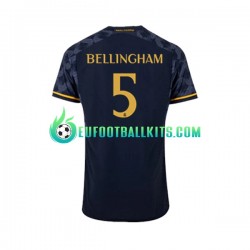 Real Madrid Jude Bellingham 5 Away Football Shirts 2023-2024 Men LS