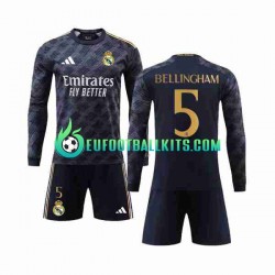 Real Madrid Jude Bellingham 5 Away Football Shirts 2023-2024 Kids SS