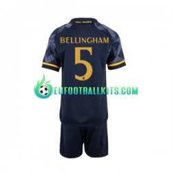 Real Madrid Jude Bellingham 5 Away Football Shirts 2023-2024 Kids LS