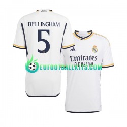 Real Madrid Jude Bellingham 5 Home Football Shirts 2023-2024 Men LS