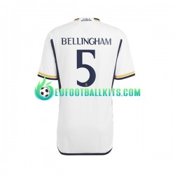 Real Madrid Jude Bellingham 5 Home Football Shirts 2023-2024 Men LS