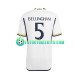 Real Madrid Jude Bellingham 5 Home Football Shirts 2023-2024 Men LS