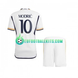 Real Madrid Modric 10 Home Football Shirts 2023-2024 Kids LS