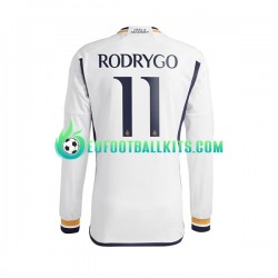 Real Madrid Rodrygo Goes 11 Home Football Shirts 2023-2024 Men SS