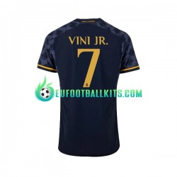 Real Madrid Vinicius Junior 7 Away Football Shirts 2023-2024 Men LS