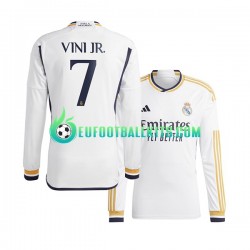 Real Madrid Vinicius Junior 7 Home Football Shirts 2023-2024 Men SS