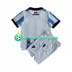 Real Sociedad Home Football Shirts 2023-2024 Kids LS