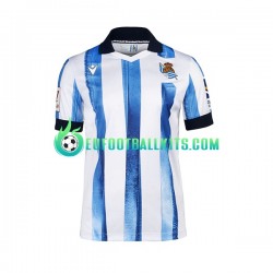 Real Sociedad Home Football Shirts 2023-2024 Men LS