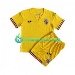 Romania Home Football Shirts 2023 Kids LS