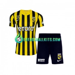 SBV Vitesse Home Football Shirts 2022-2023 Kids LS