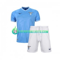 SS Lazio Home Football Shirts 2023-2024 Kids LS